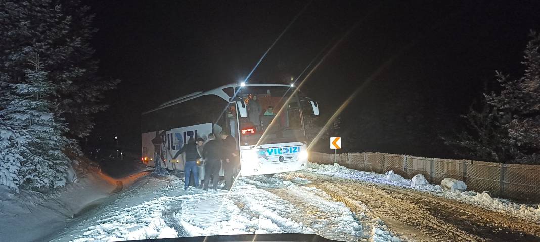 Yazı beklerken, kar yağdı, yollar kapandı 1