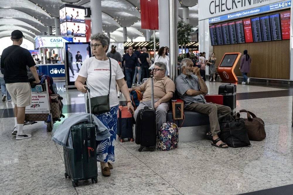 Havalimanlarında bayram yoğunluğu 4