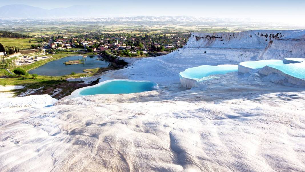 Kuraklık Pamukkale'yi vuruyor: Beyaz cennet tehdit altında 5