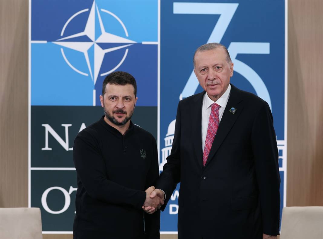 Erdoğan, NATO zirvesinde kimlerle görüştü? 3