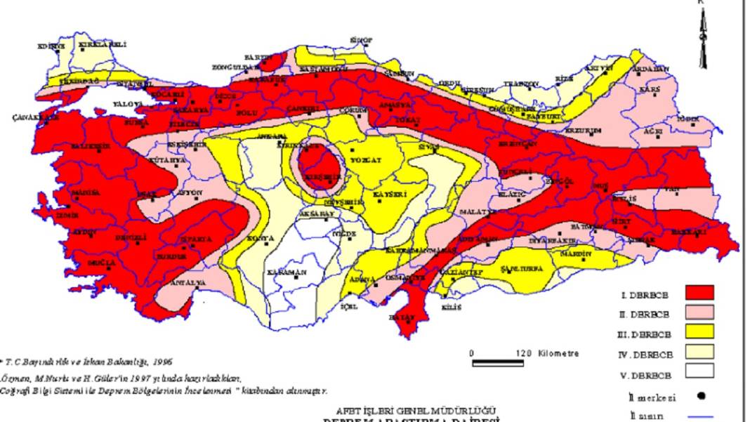 Türkiye'nin fay haritası güncellendi: İşte en riskli şehirler 2