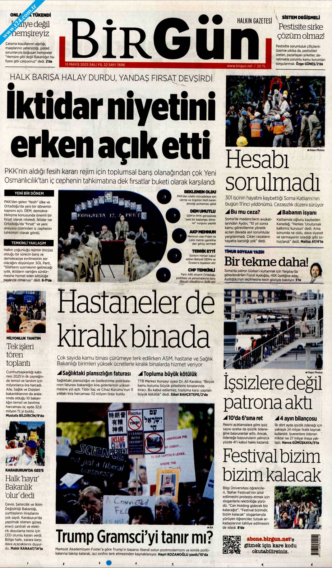 PKK fesih kararını duyurdu: Tarihi açıklama gazete manşetlerinde 13