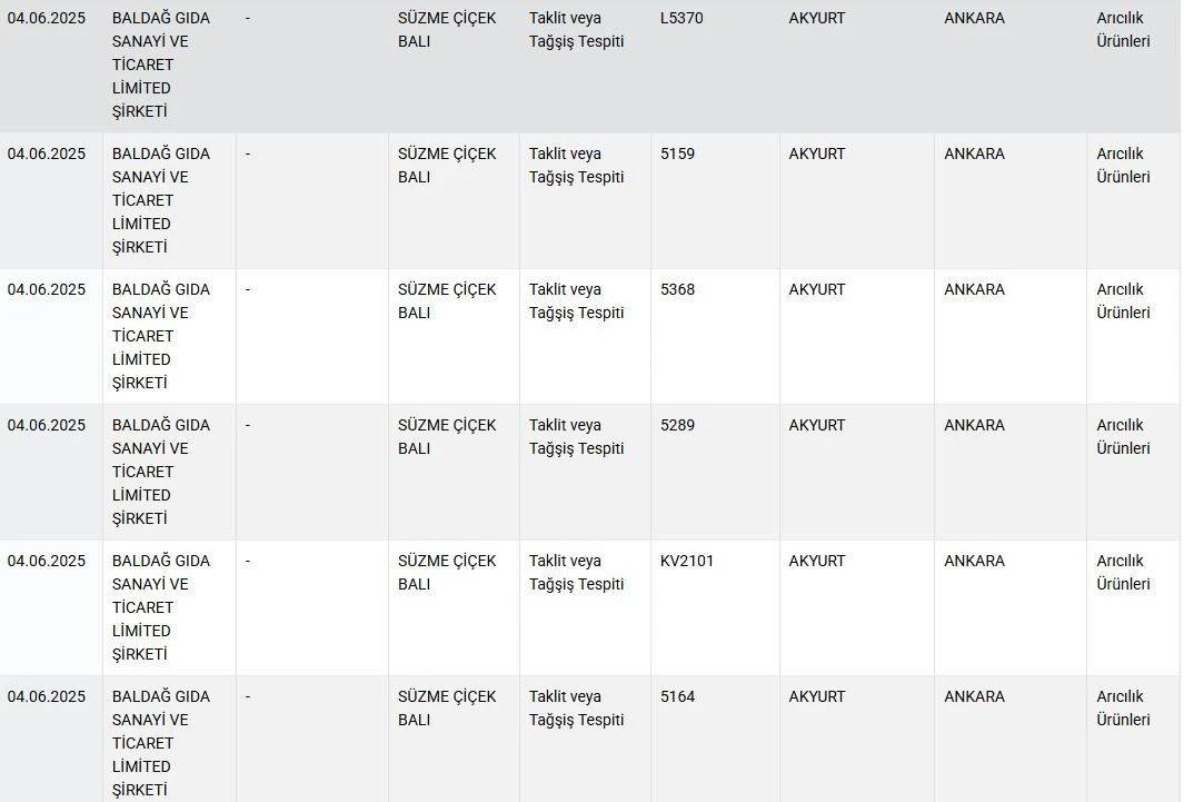 Baharatta yasaklı boya, lahmacunda tek tırnaklı eti, sucukta sakatat... 7