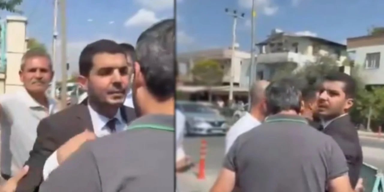 AKP'li ilçe başkanı polise talimat verdi: Alın bunları!