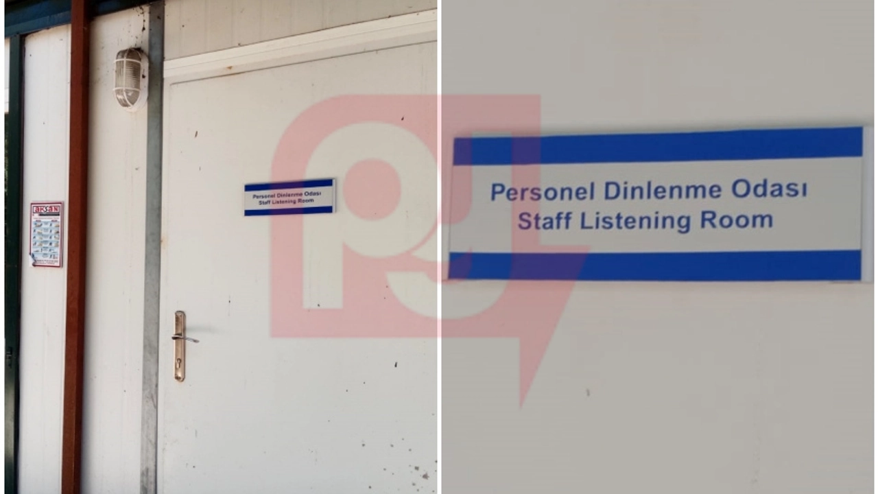 Boğaziçi Üniversitesi: "Personel dinlenme odası", "Staff listening room" oldu