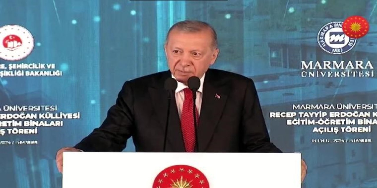 Erdoğan: 'Marmara Üniversitesi mezunu olmaktan gururluyum'