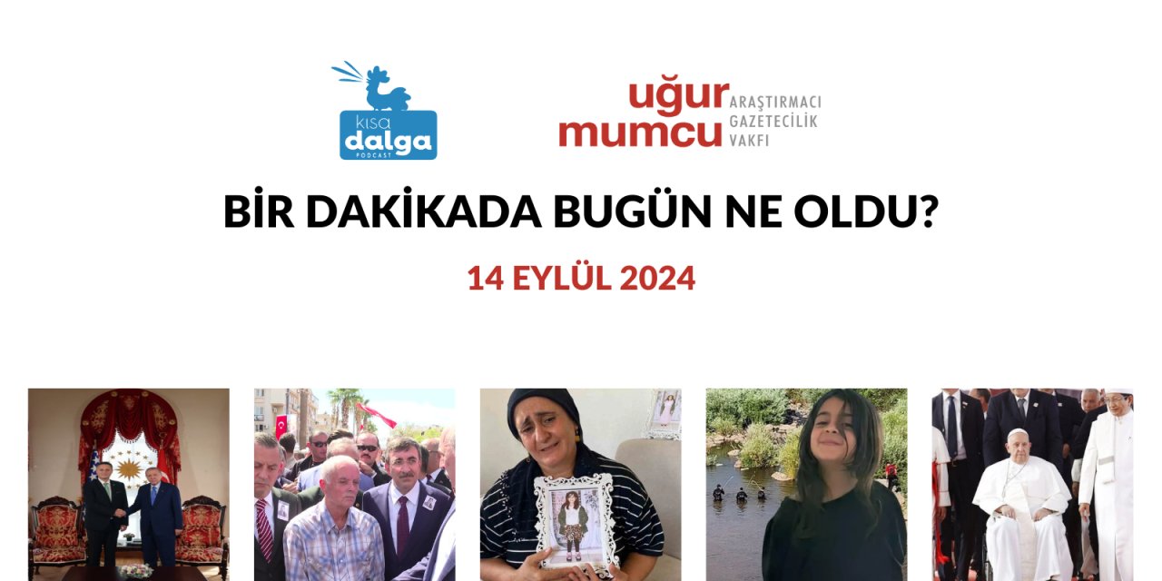 Bir dakikada bugün ne oldu?