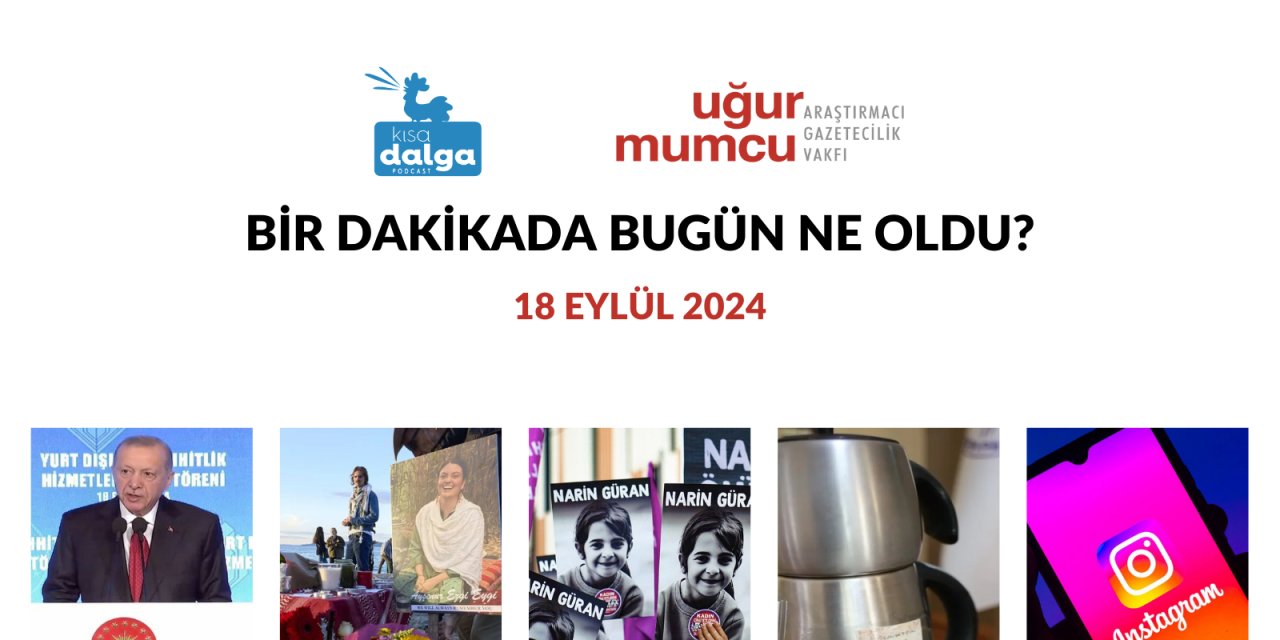 Bir dakikada bugün ne oldu?