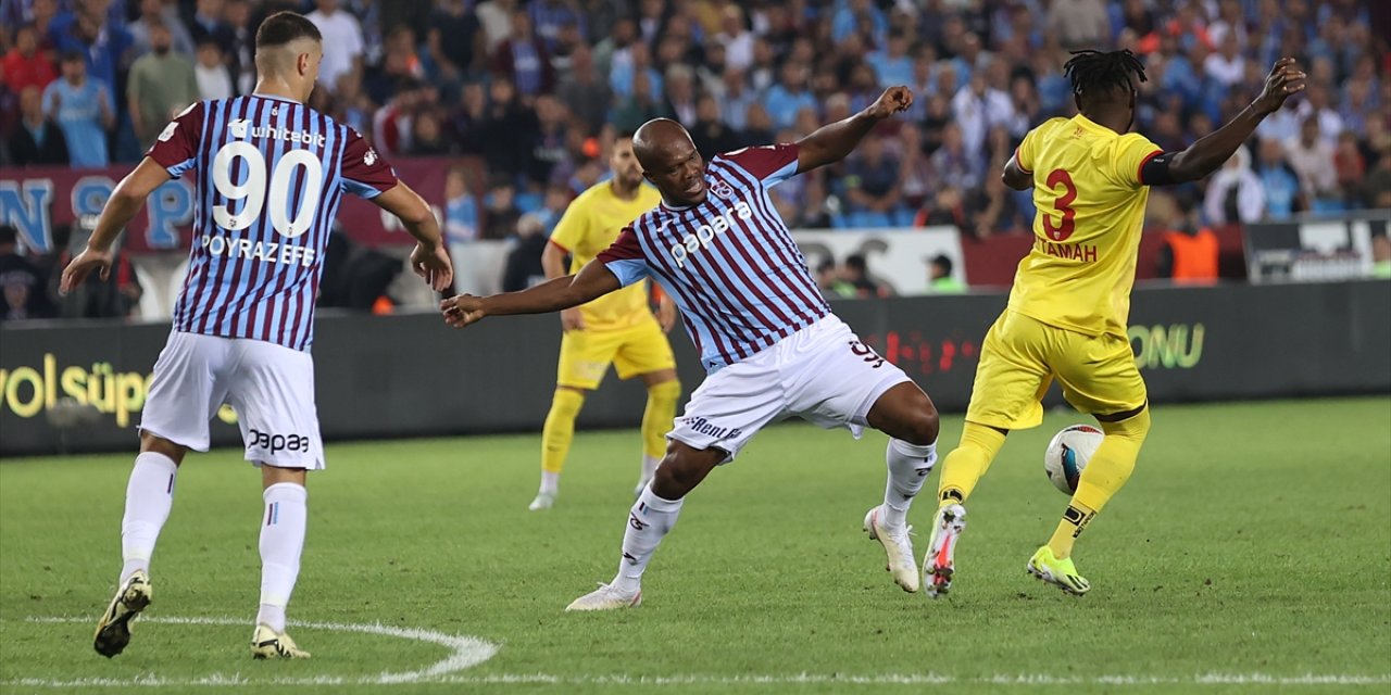 Trabzonspor ile Kayserispor ile 2-2 berabere kaldı