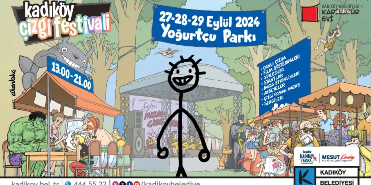 Kadıköy Çizgi Festivali başlıyor