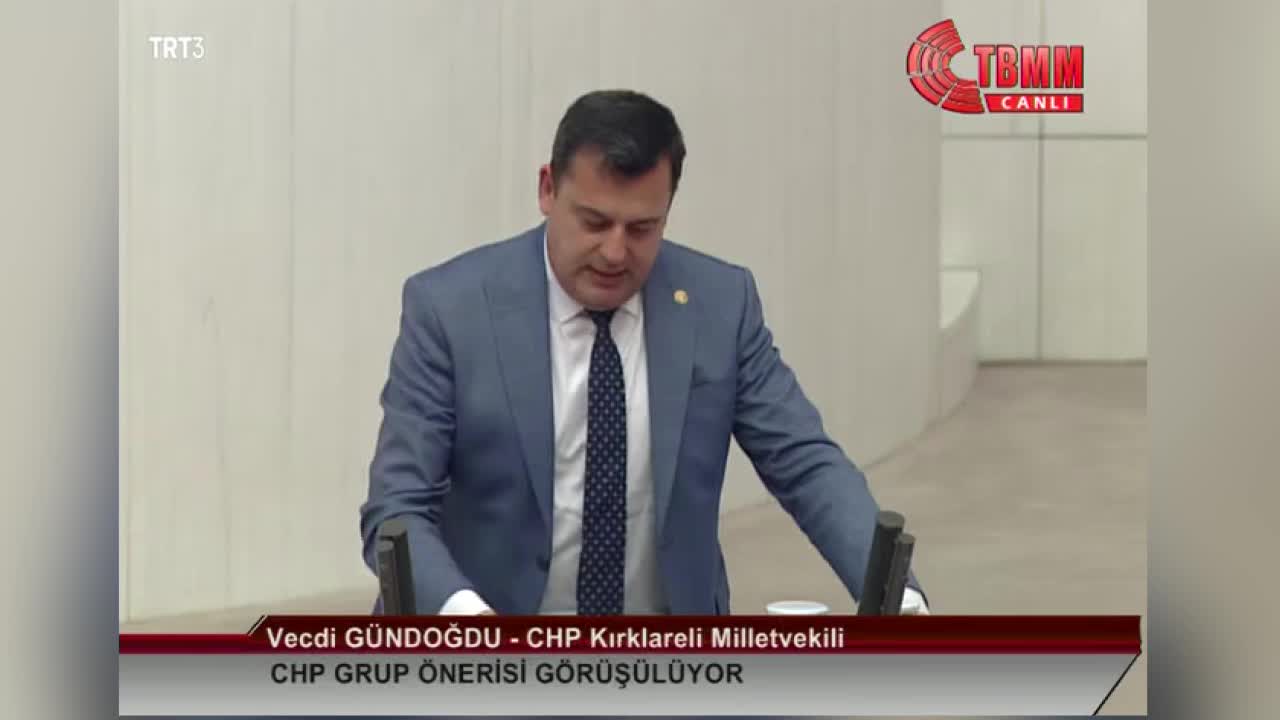 Ergene Nehri'ndeki kirliliğinin araştırılması önergesi AKP ve MHP oylarıyla reddedildi