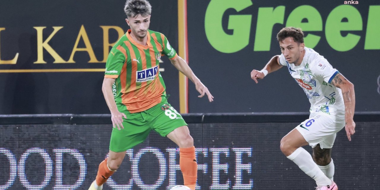 Alanyaspor, Rizespor’u 1-0 yendi