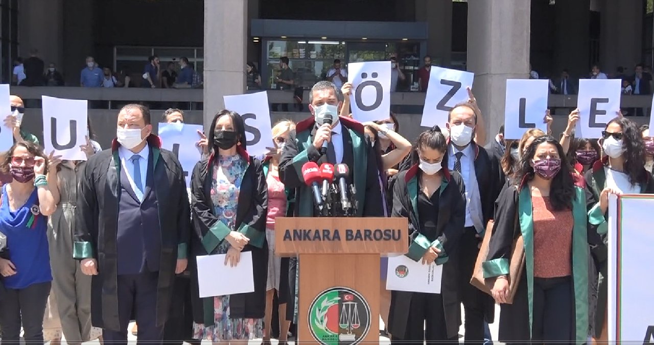 Ankara Barosu, İstanbul Sözleşmesi kaldırılmasını protesto etti