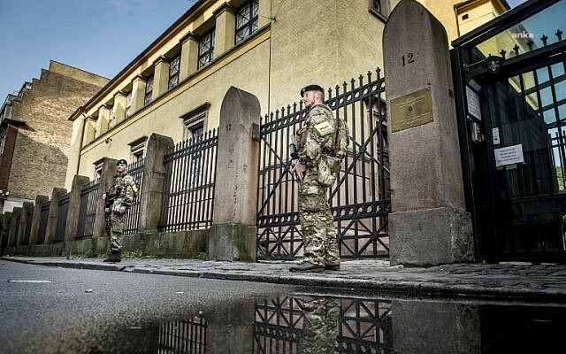 Danimarka’daki İsrail Büyükelçiliği yakınında 2 patlama meydana geldi