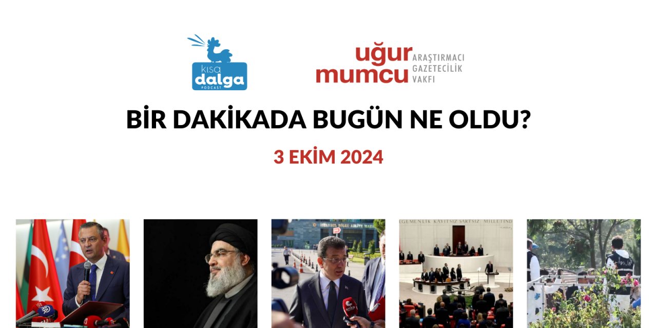 Bir dakikada bugün ne oldu?