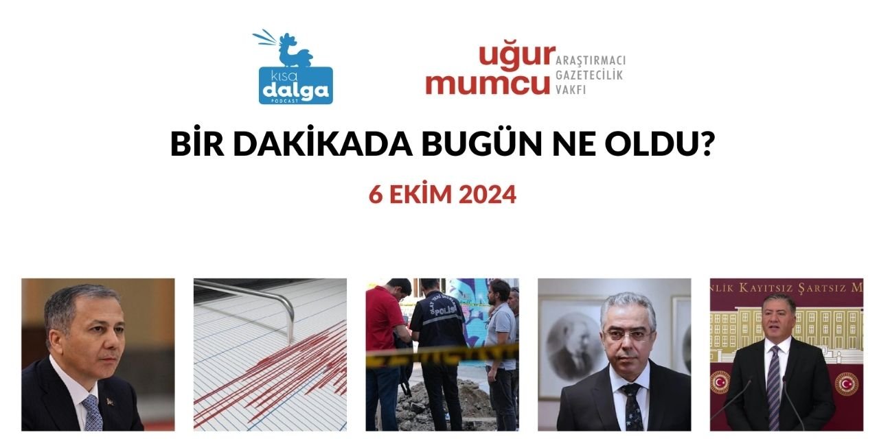 Bir dakikada bugün ne oldu?