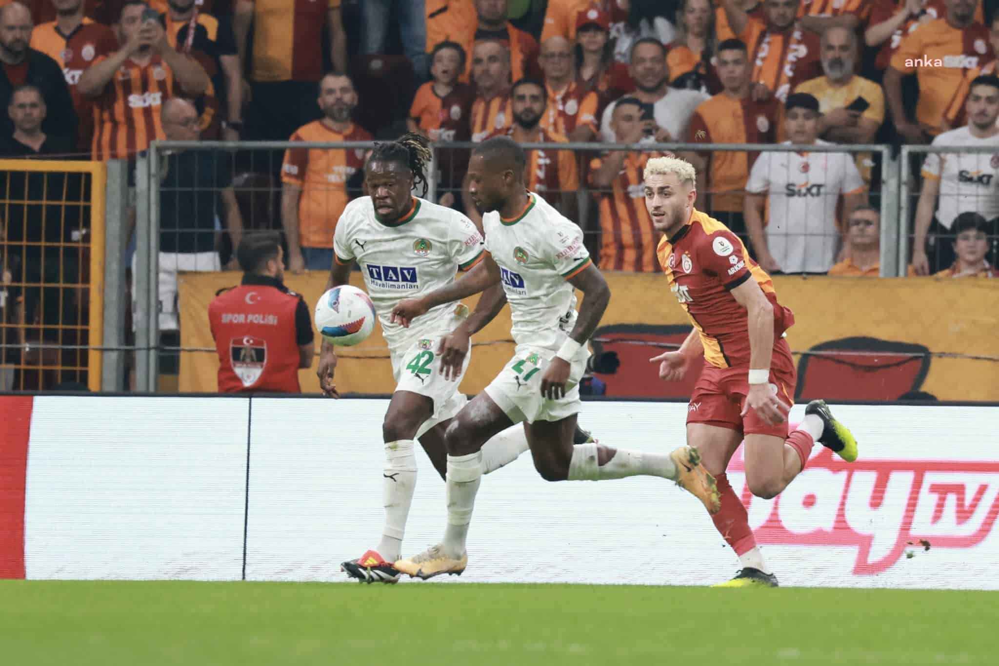 Galatasaray, Alanyaspor'u tek golle geçti