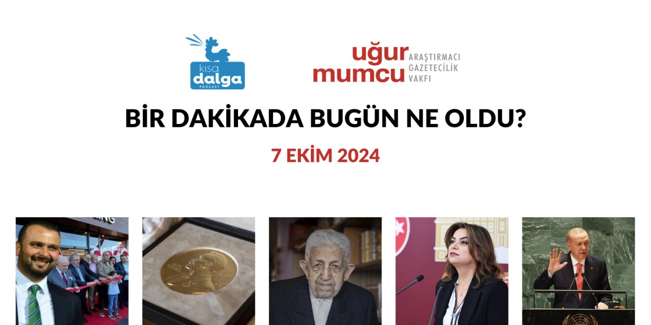 Bir dakikada bugün ne oldu?