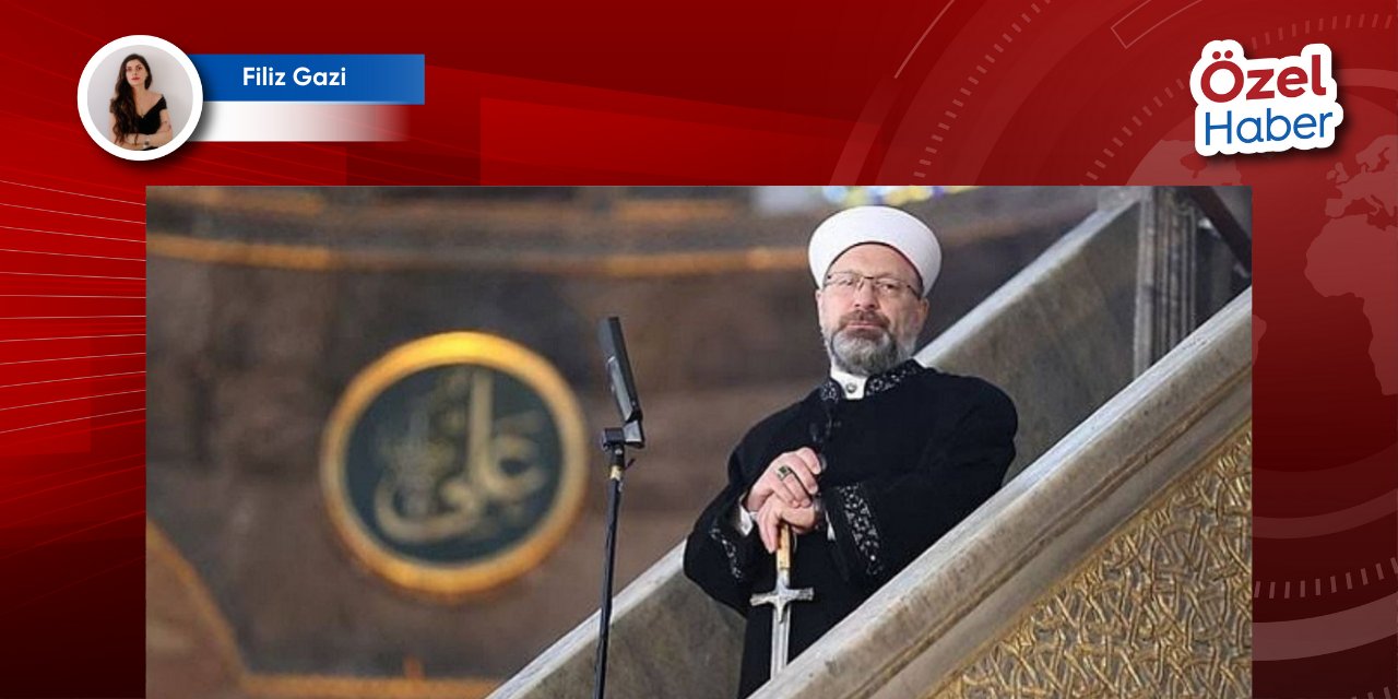 Ali Erbaş'ın yeğeni hem şoförü hem de Diyanet'te düzeltmen