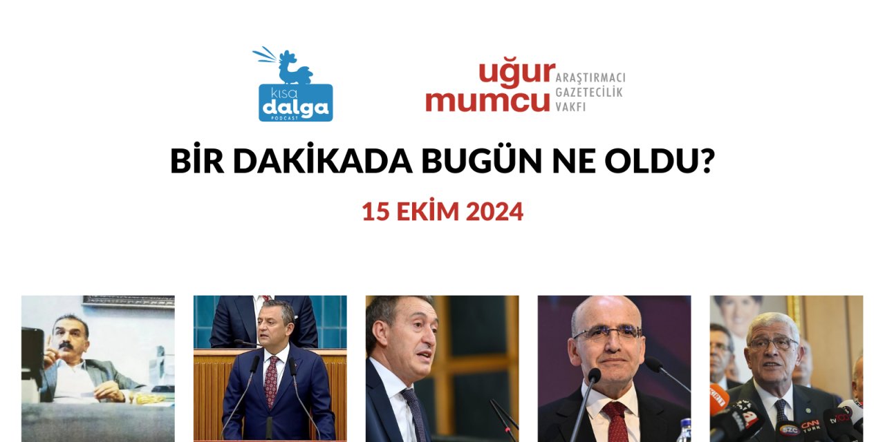 Bir dakikada bugün ne oldu?