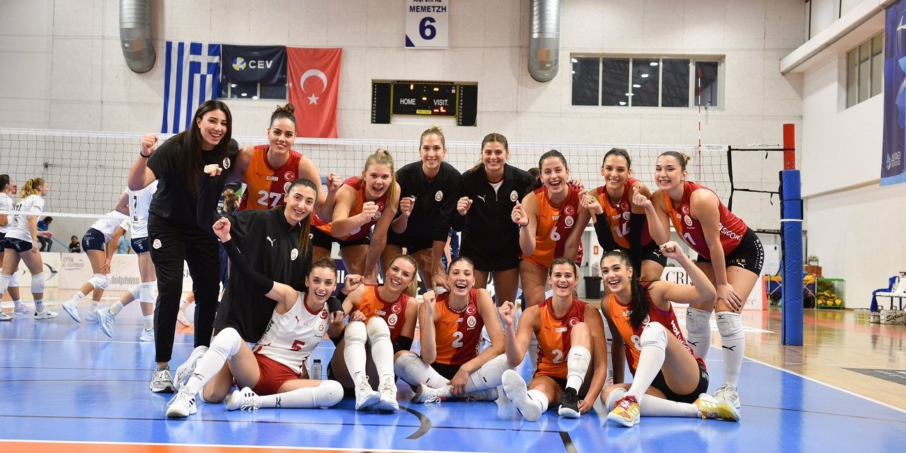 Galatasaray Daikin, CEV Kupası'nda 16'lı final turuna yükseldi