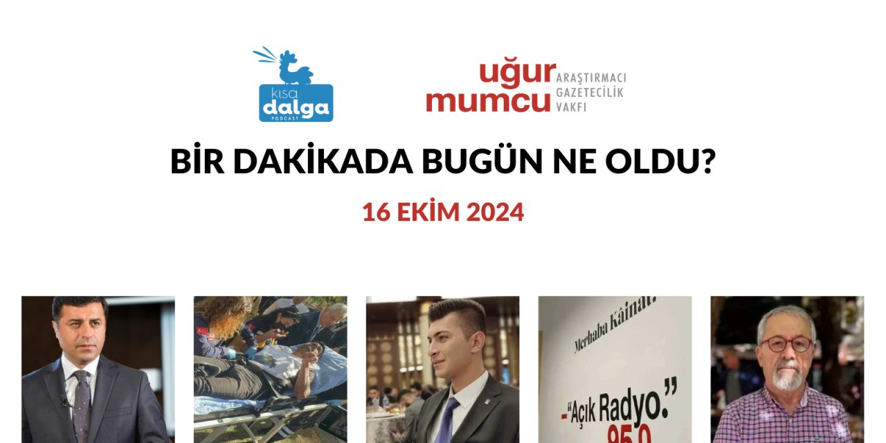 Bir dakikada bugün ne oldu?