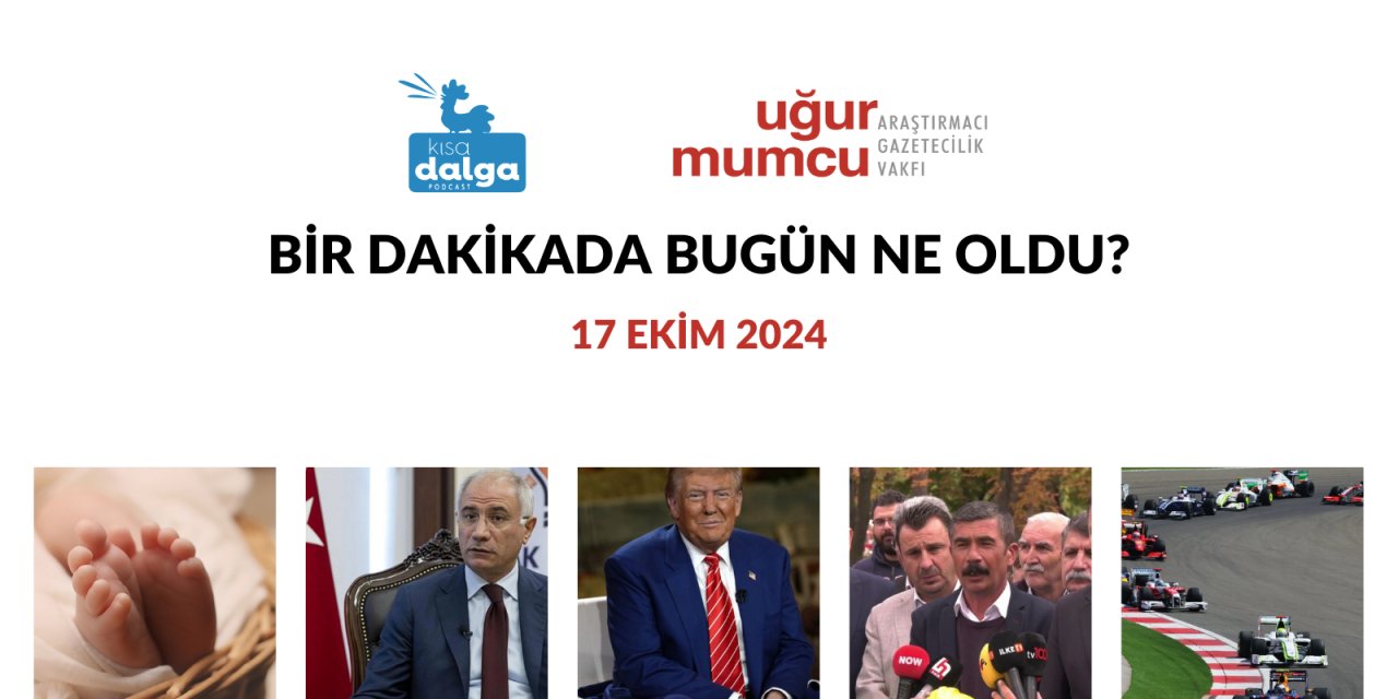 Bir dakikada bugün ne oldu?