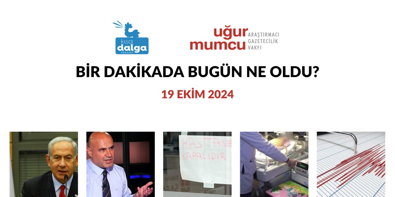 Bir dakikada bugün ne oldu?