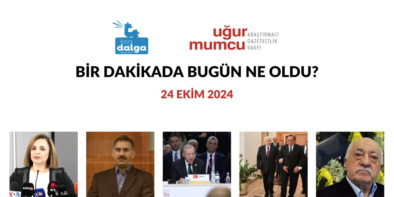 Bir dakikada bugün ne oldu?