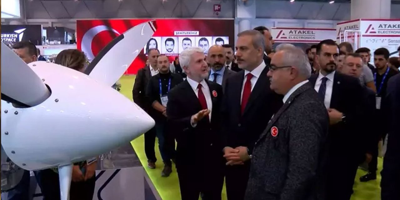 Bakan Fidan'a Saha EXPO Fuarı'nda İsrail tepkisi