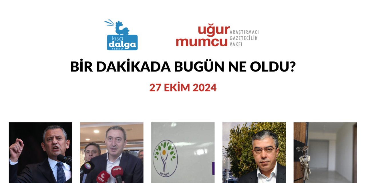 Bir dakikada bugün ne oldu?