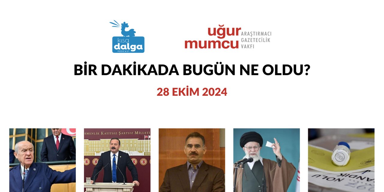 Bir dakikada bugün ne oldu?