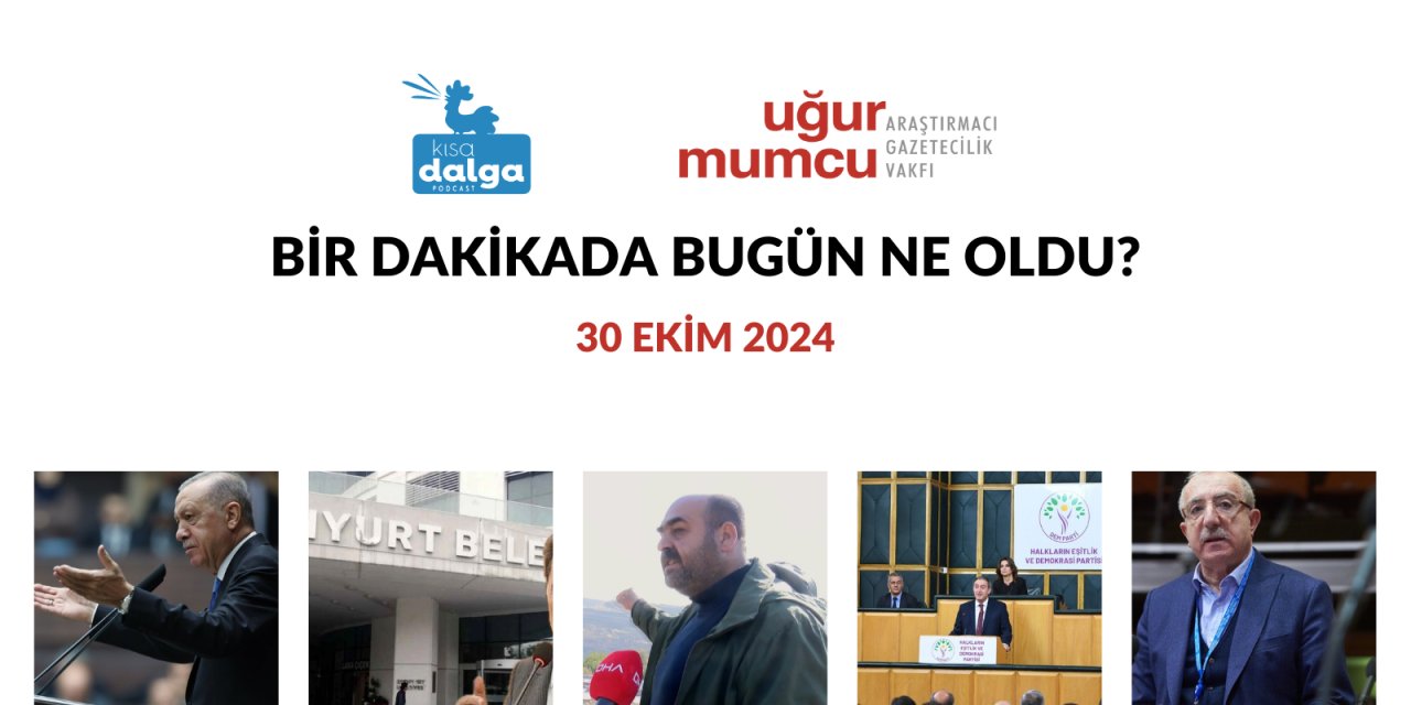 Bir dakikada bugün ne oldu?