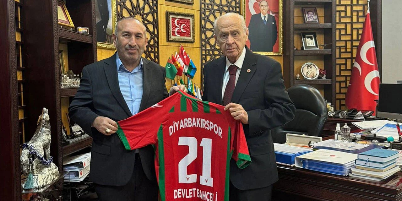 Diyarbakırspor'dan Devlet Bahçeli'ye ziyaret