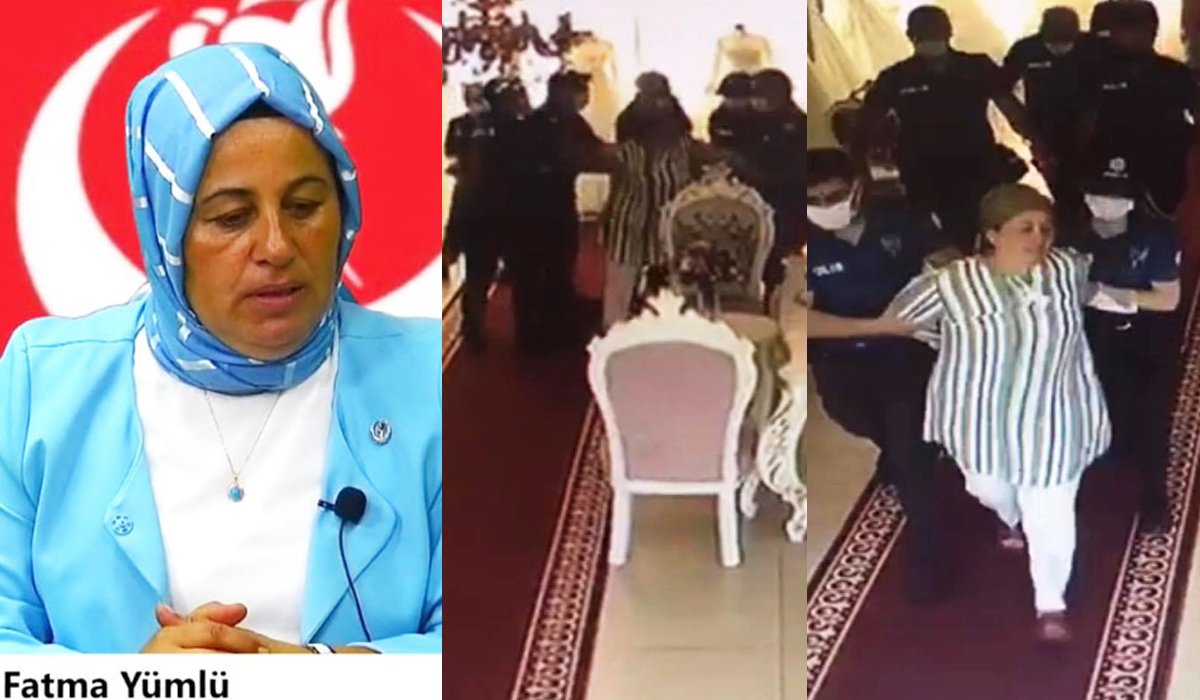 BBP Ordu İl Kadın Kolları Başkanı,  hükümeti eleştirdikten sonra gözaltına alındı