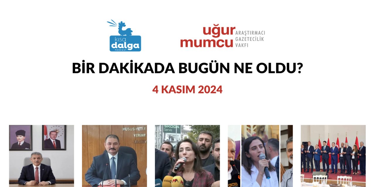 Bir dakikada bugün ne oldu?