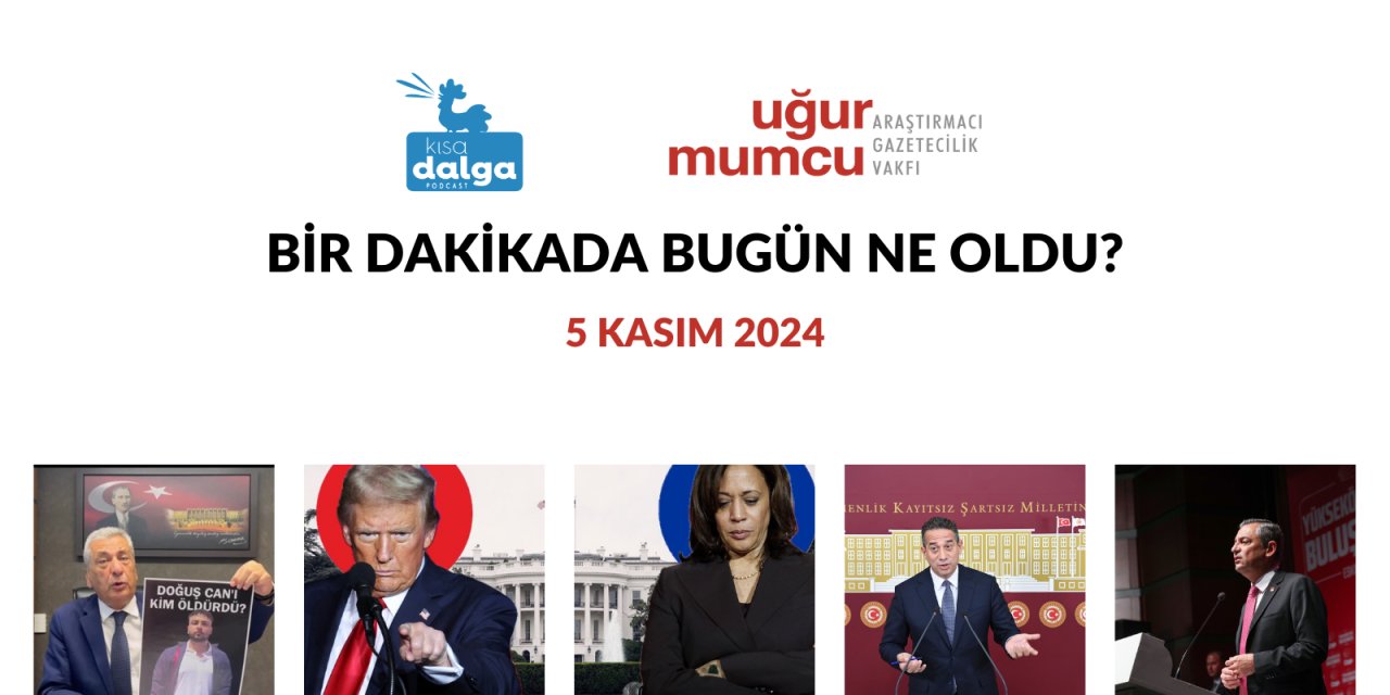 Bir dakikada bugün ne oldu?