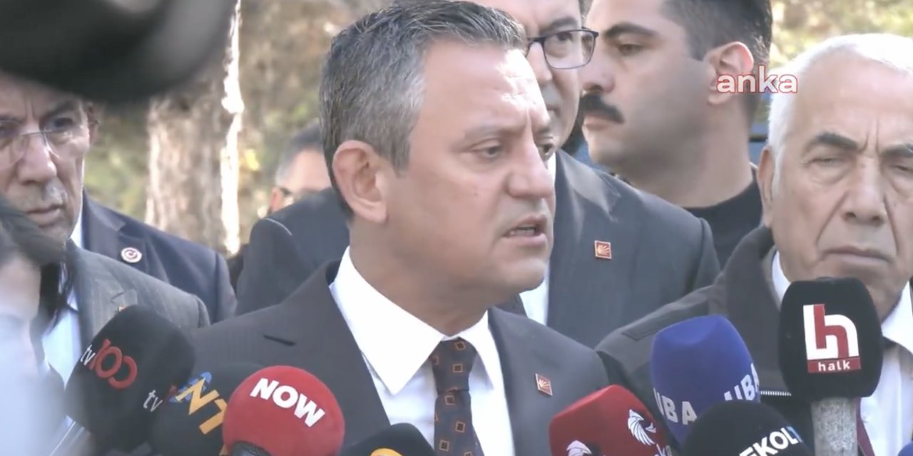 Özgür Özel'den 'Ankara' açıklaması: 'MİT'e bir şey bulun diye talimat verildi'