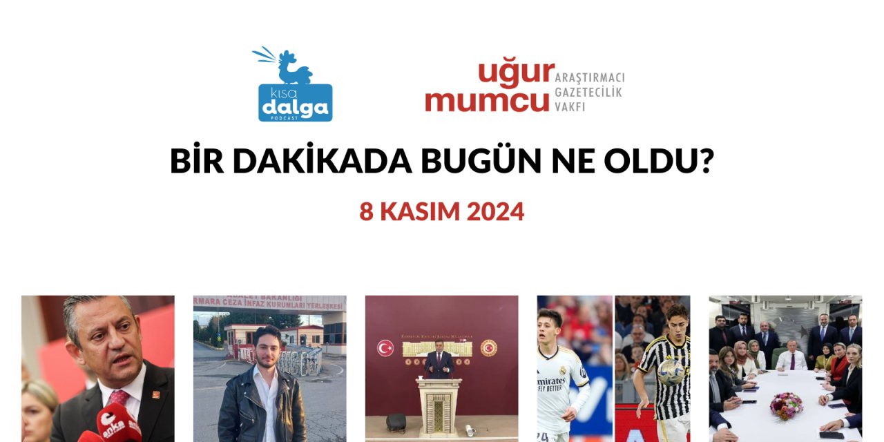 Bir dakikada bugün ne oldu?