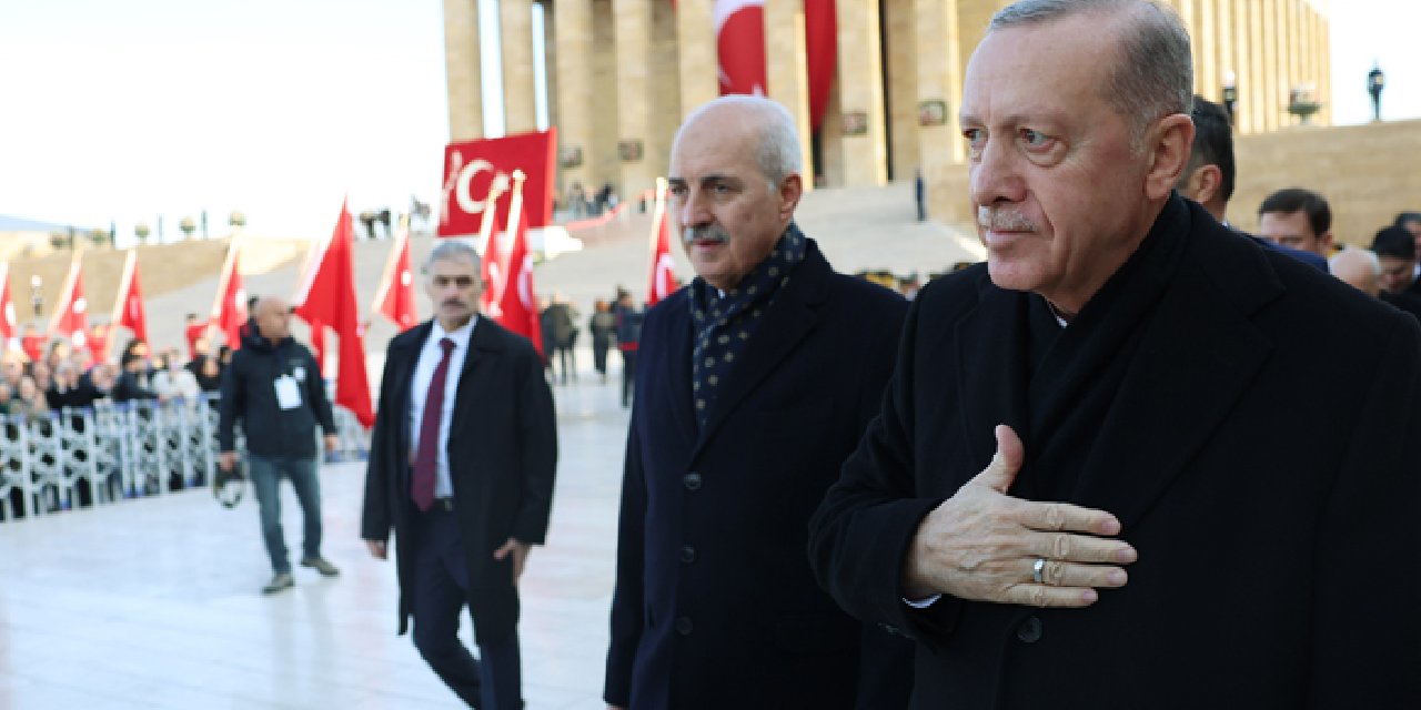 Yine 'özel' getirildiler: 10 Kasım'da Anıtkabir'de 'Erdoğan' sloganları