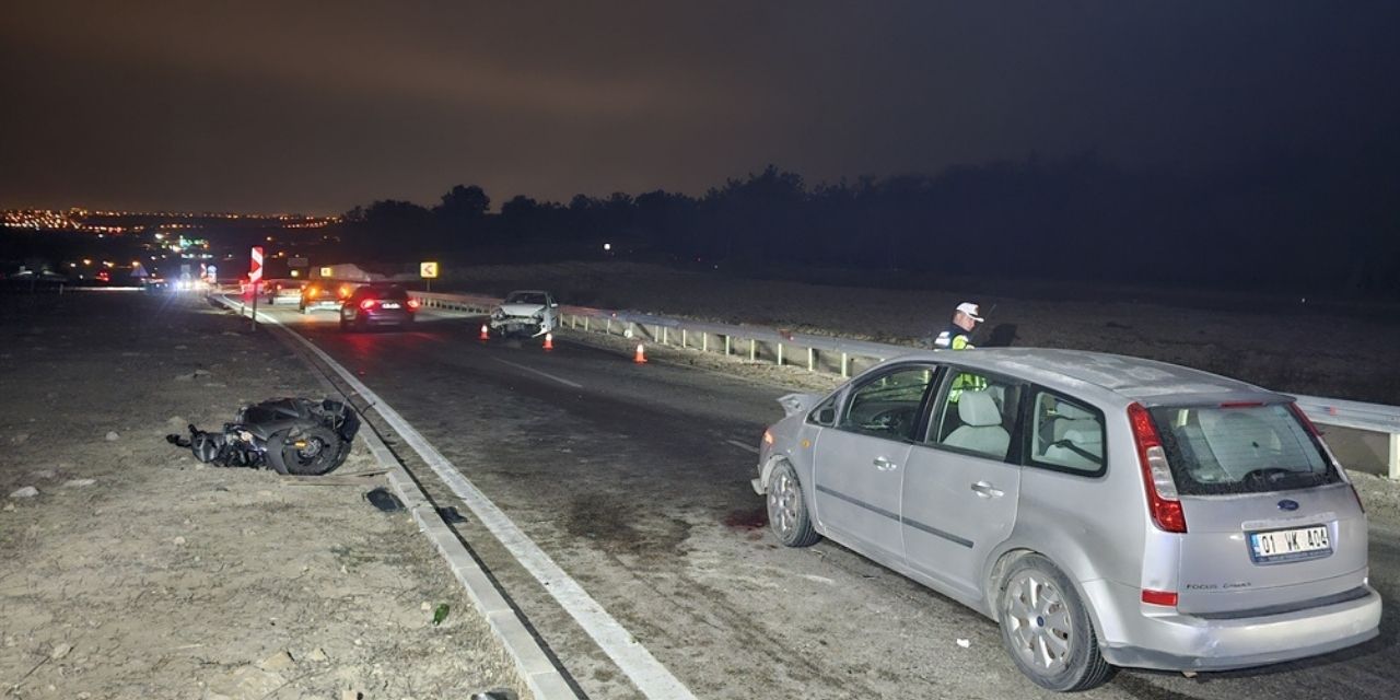 Adana'da zincirleme trafik kazasında 1 kişi öldü, 3 kişi yaralandı