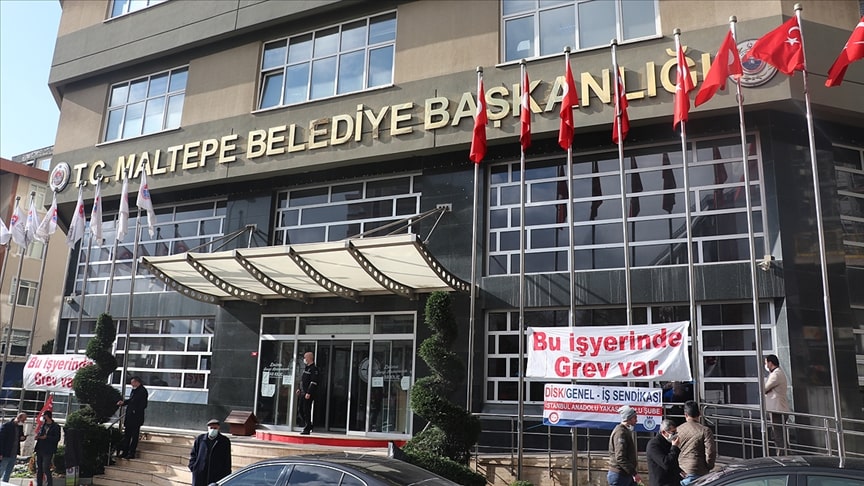 Maltepe Belediyesi'nde işçilerle anlaşma sağlandı, grev sona erdi