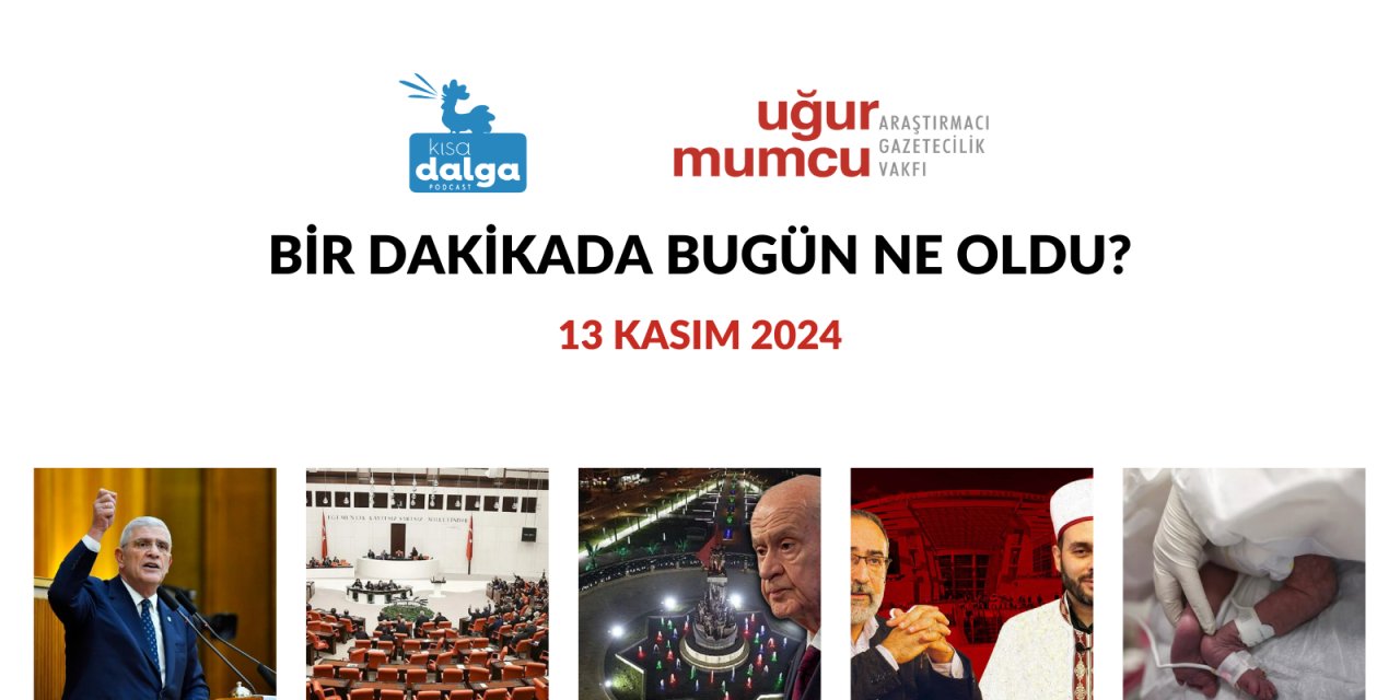 Bir dakikada bugün ne oldu?