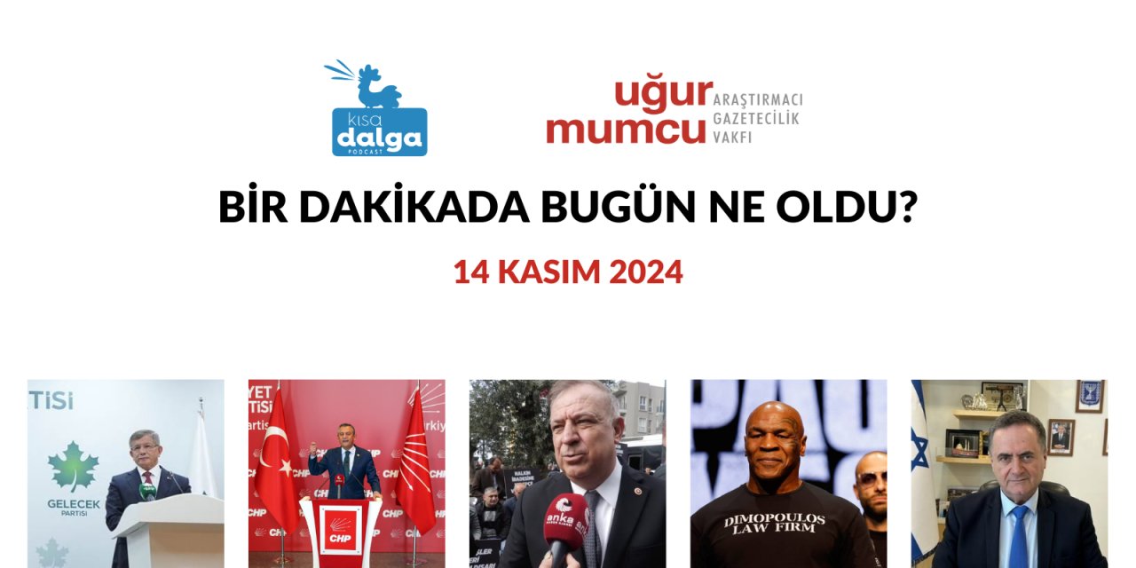 Bir dakikada bugün ne oldu?