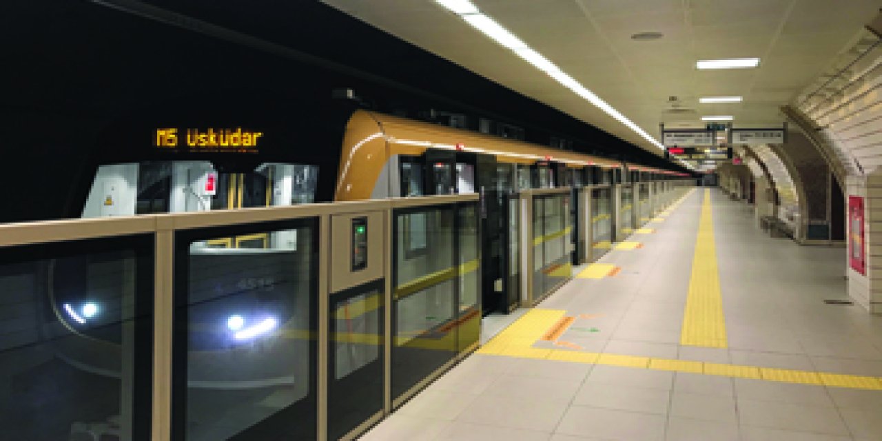 Üsküdar-Samandıra hattındaki sürücüsüz metro 5 durakta durmadı