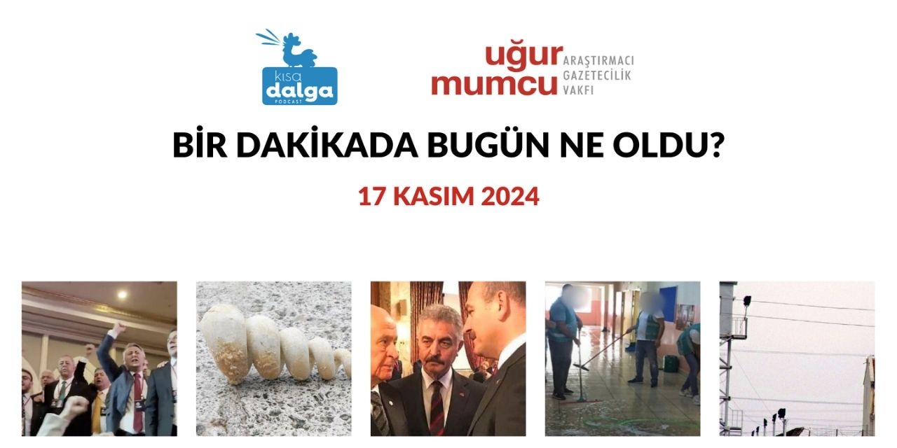 Bir dakikada bugün ne oldu?