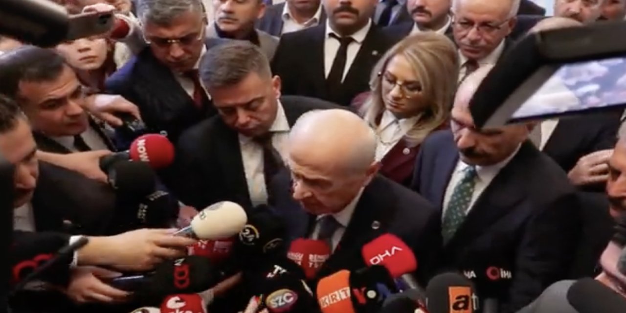 Bahçeli'den 'teğmenler' açıklaması