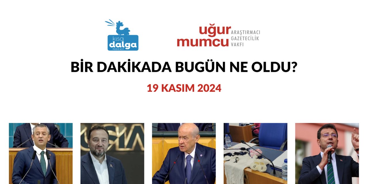 Bir dakikada bugün ne oldu?