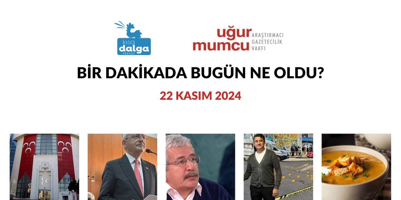 Bir dakikada bugün ne oldu?