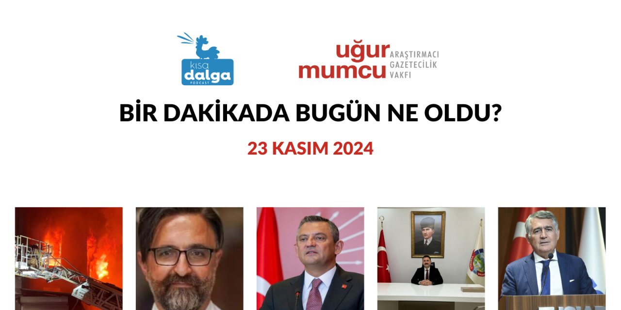 Bir dakikada bugün ne oldu?